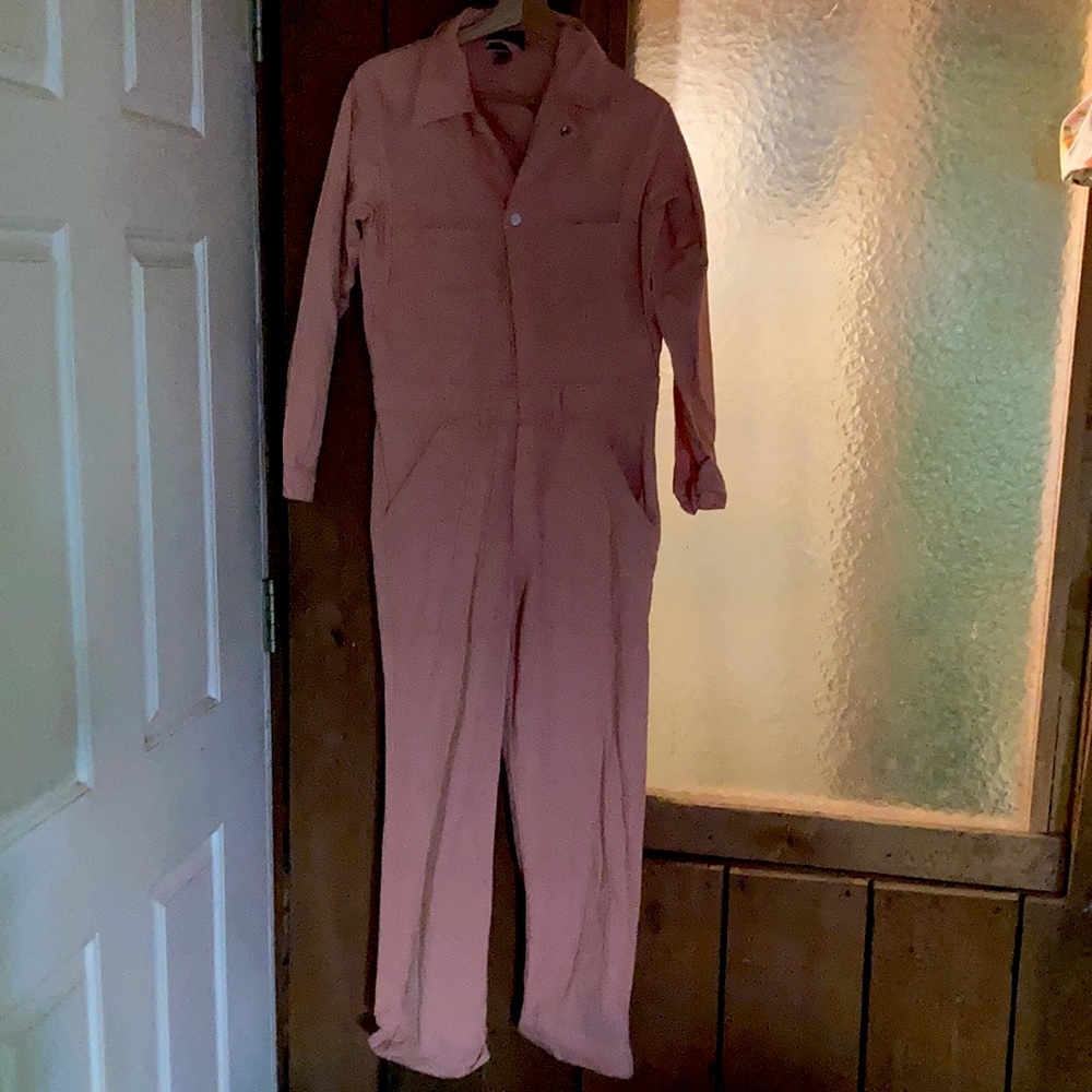 Pink Big Bud Press Jumpsuit, Size Small